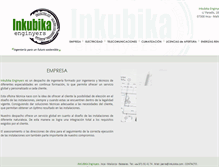 Tablet Screenshot of inkubika.com